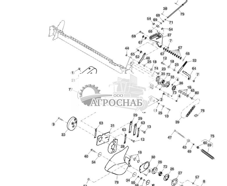 Рама подборщика  сталкиватели, подборщик MegaWide™ Plus (12) - ST898508 75.jpg